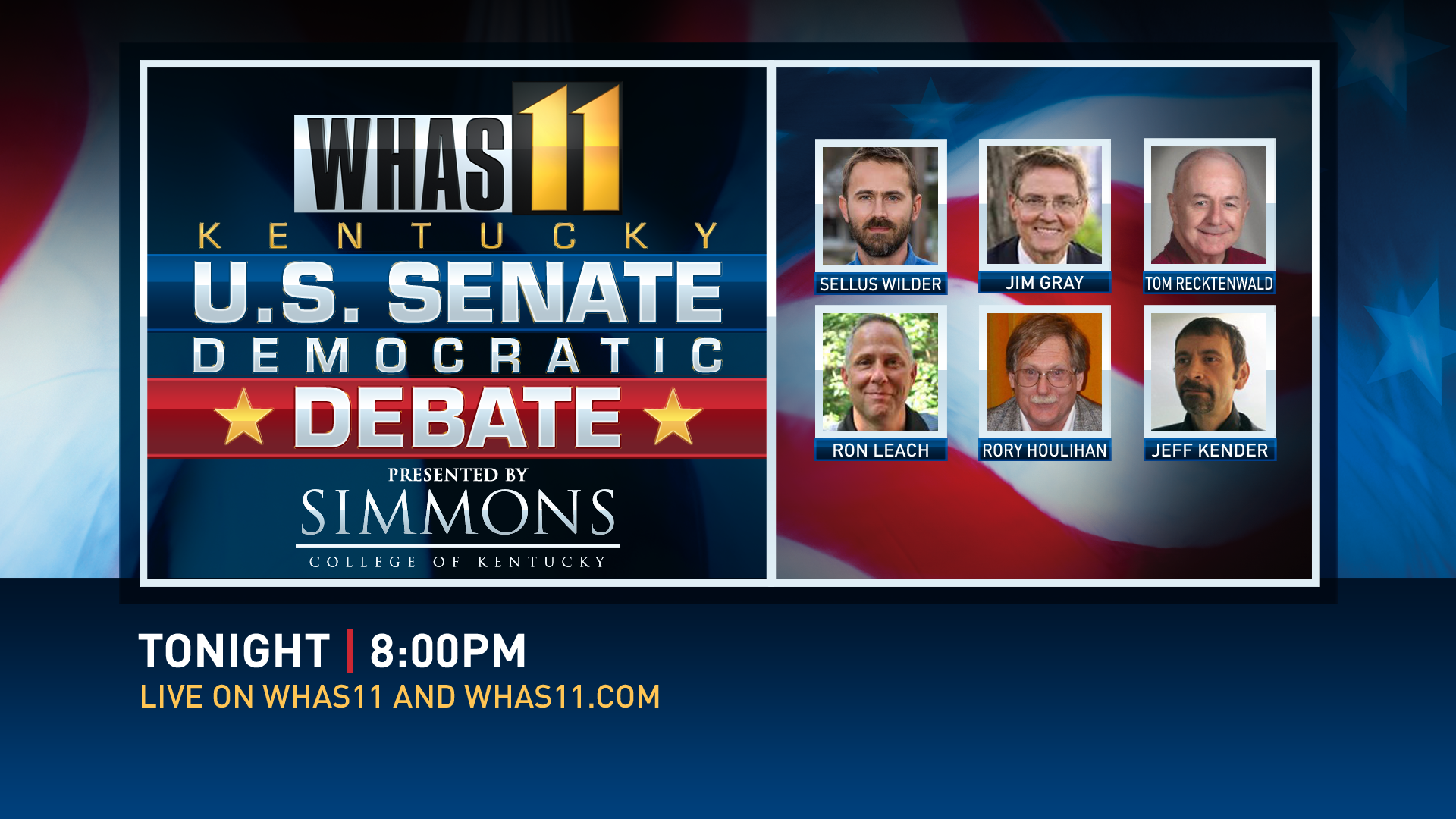 WHASTV to host Democratic debate before May primary